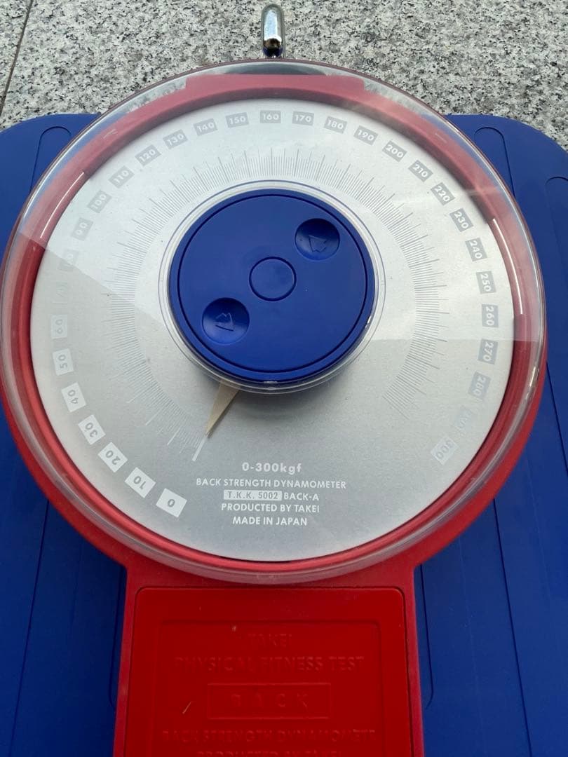 背筋測定器　頻度少ない　竹井機器製作所