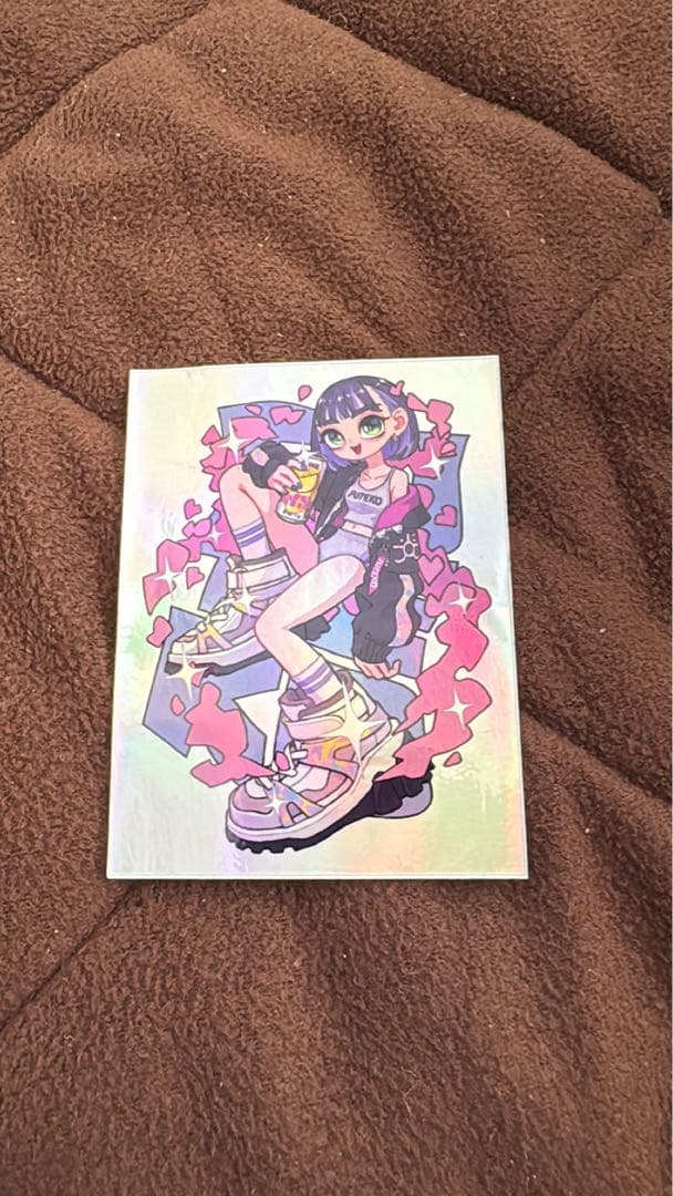 ホログラフィックイラストカード