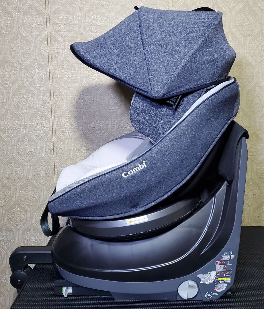 美品 クルムーヴ スマート ISOFIX固定 エッグショック JL-540