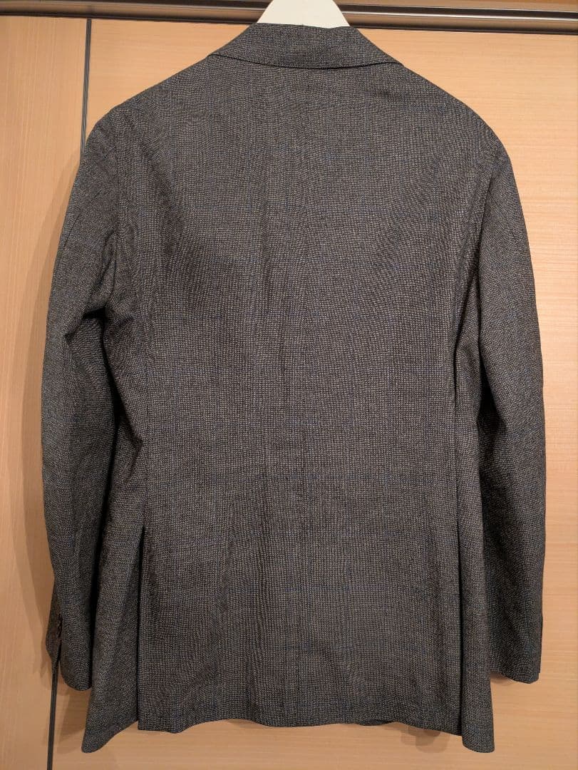 UNITED ARROWS イタリア製　スリーピーススーツ　グレーチェック44