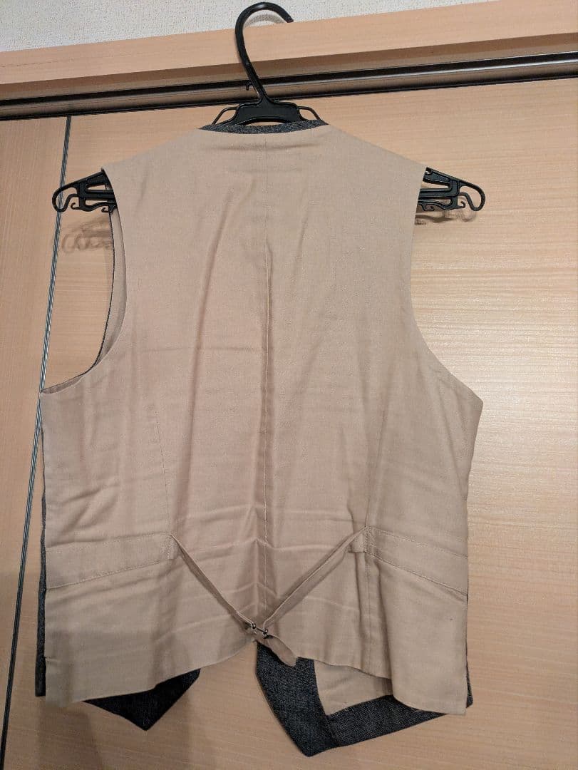 UNITED ARROWS イタリア製　スリーピーススーツ　グレーチェック44