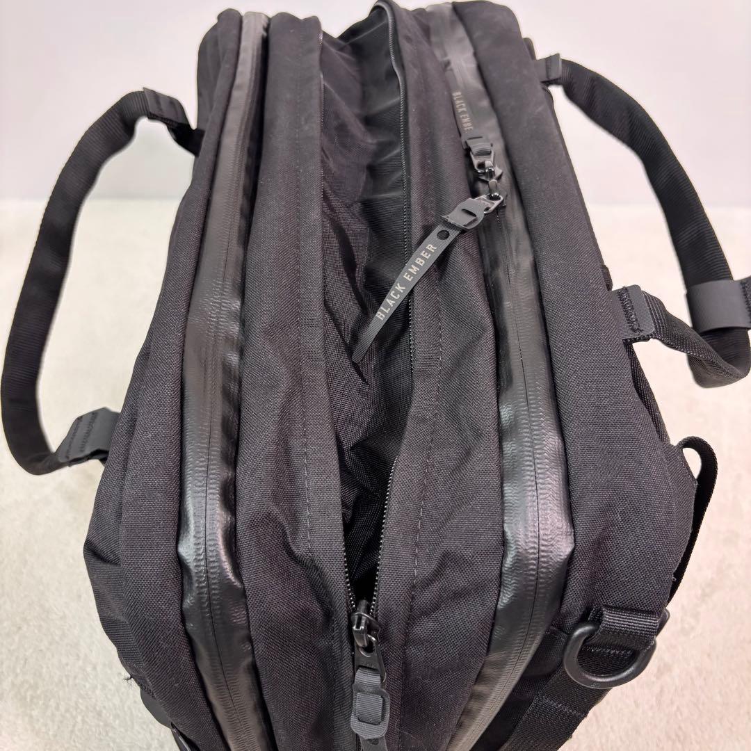 希少 BLACK ENBER 2way ビジネスバッグ リュックFORGE