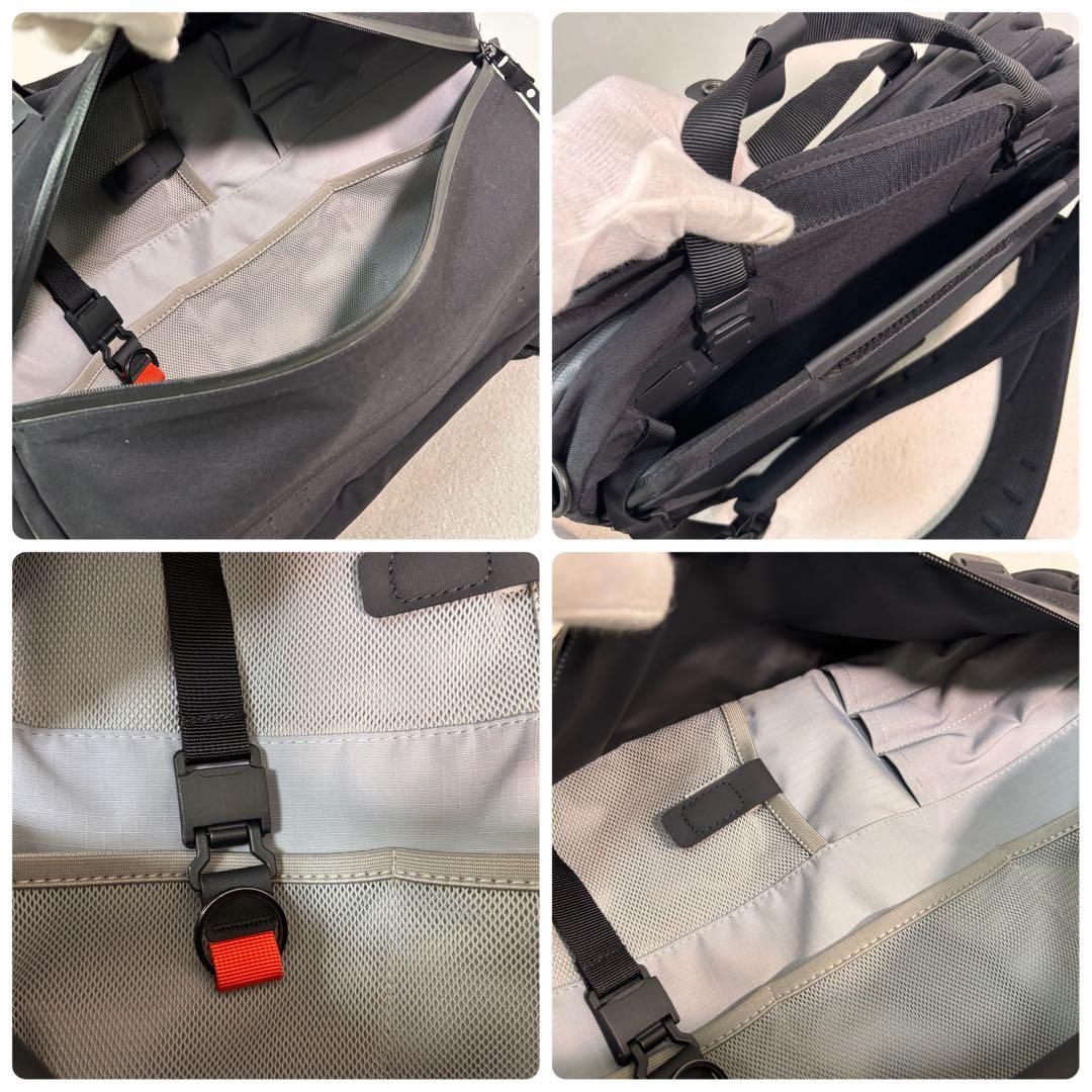 希少 BLACK ENBER 2way ビジネスバッグ リュックFORGE