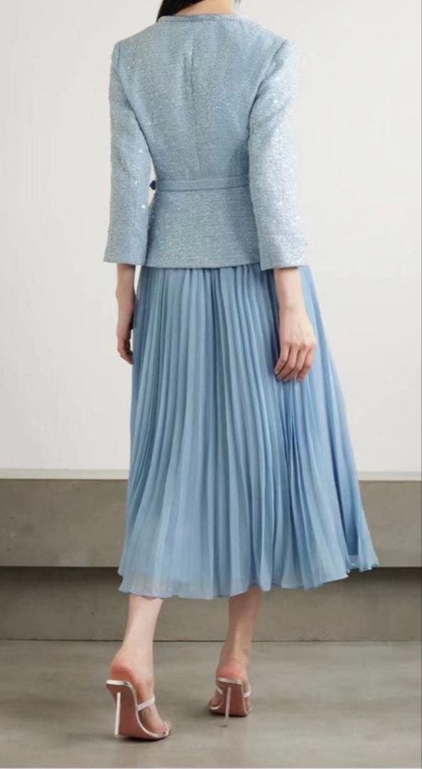 Self Portrait スパンコール ツイード　ワンピースUK6 US2