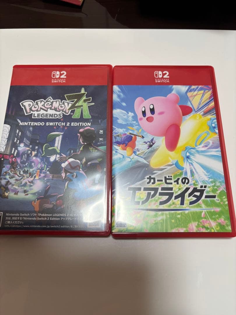 ポケモンZAとカービィのエアライダー2本セット