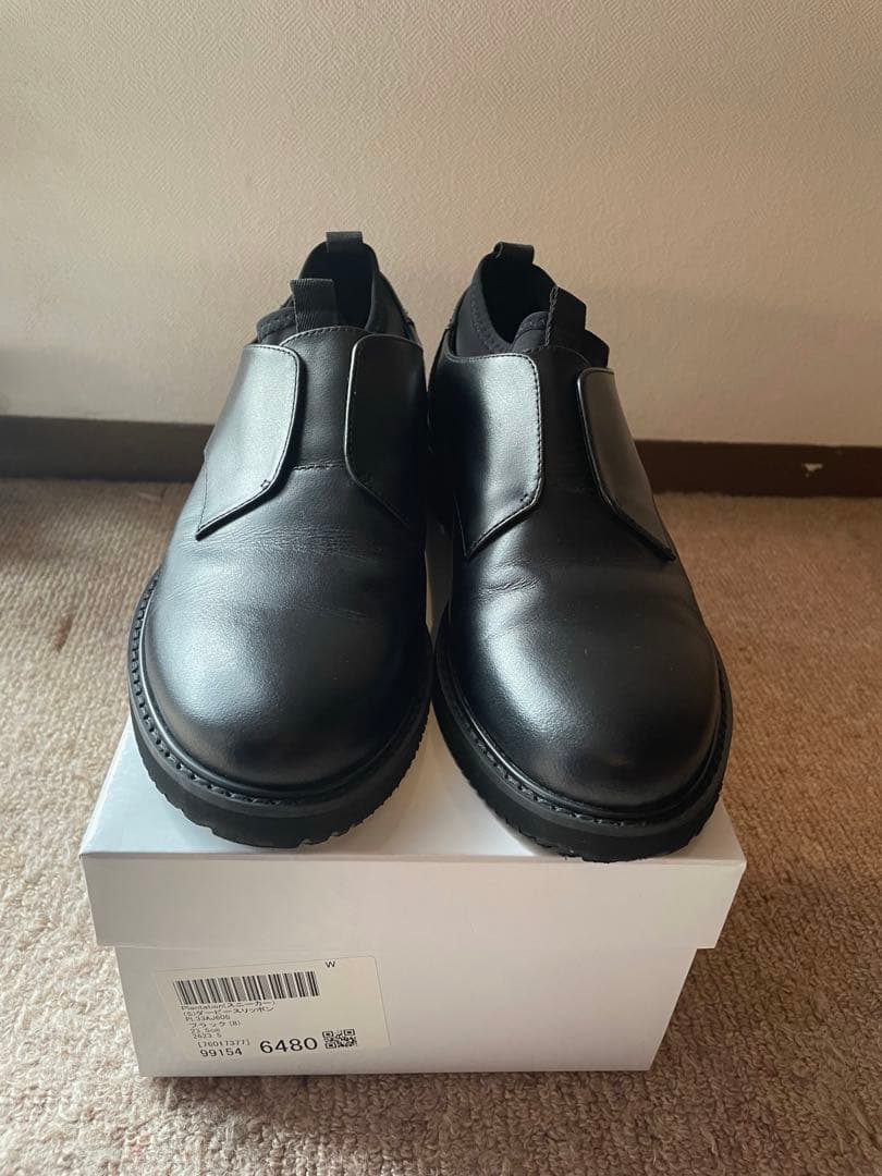 Plantation ダービースリッポン ブラックMサイズ　23.5cm