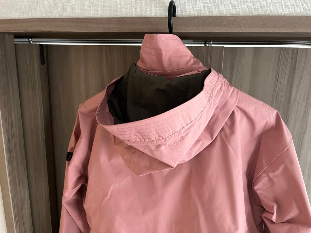 AIGLE GORE-TEXピンク ダブルブレスト レインコート