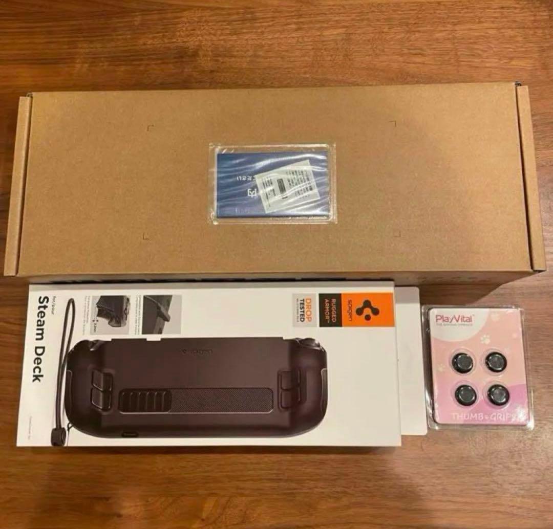 Steam Deck 本体 + ケース + 充電器