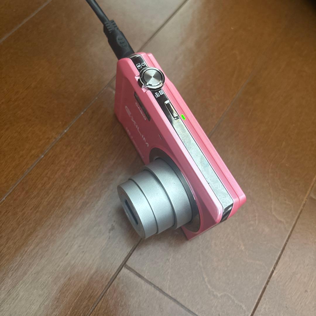 CASIO EXILIM コンパクトカメラピンク デジカメ 動作確認済
