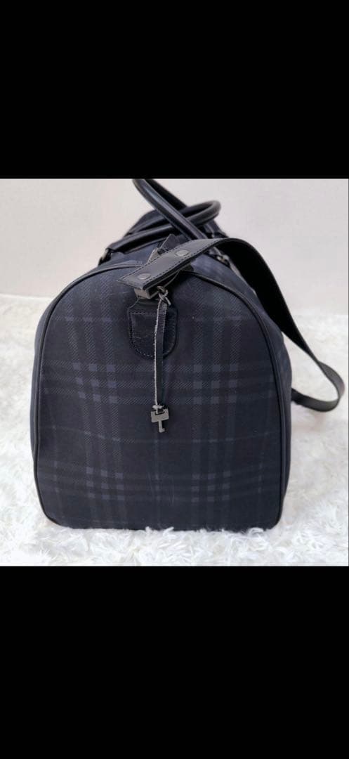 BURBERRY LONDON ボストンバッグ 2way ネイビー