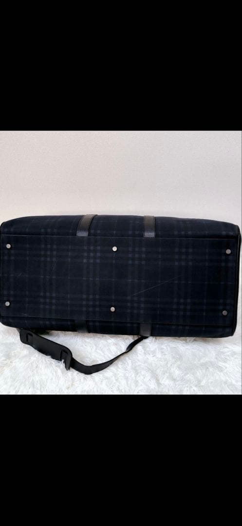 BURBERRY LONDON ボストンバッグ 2way ネイビー