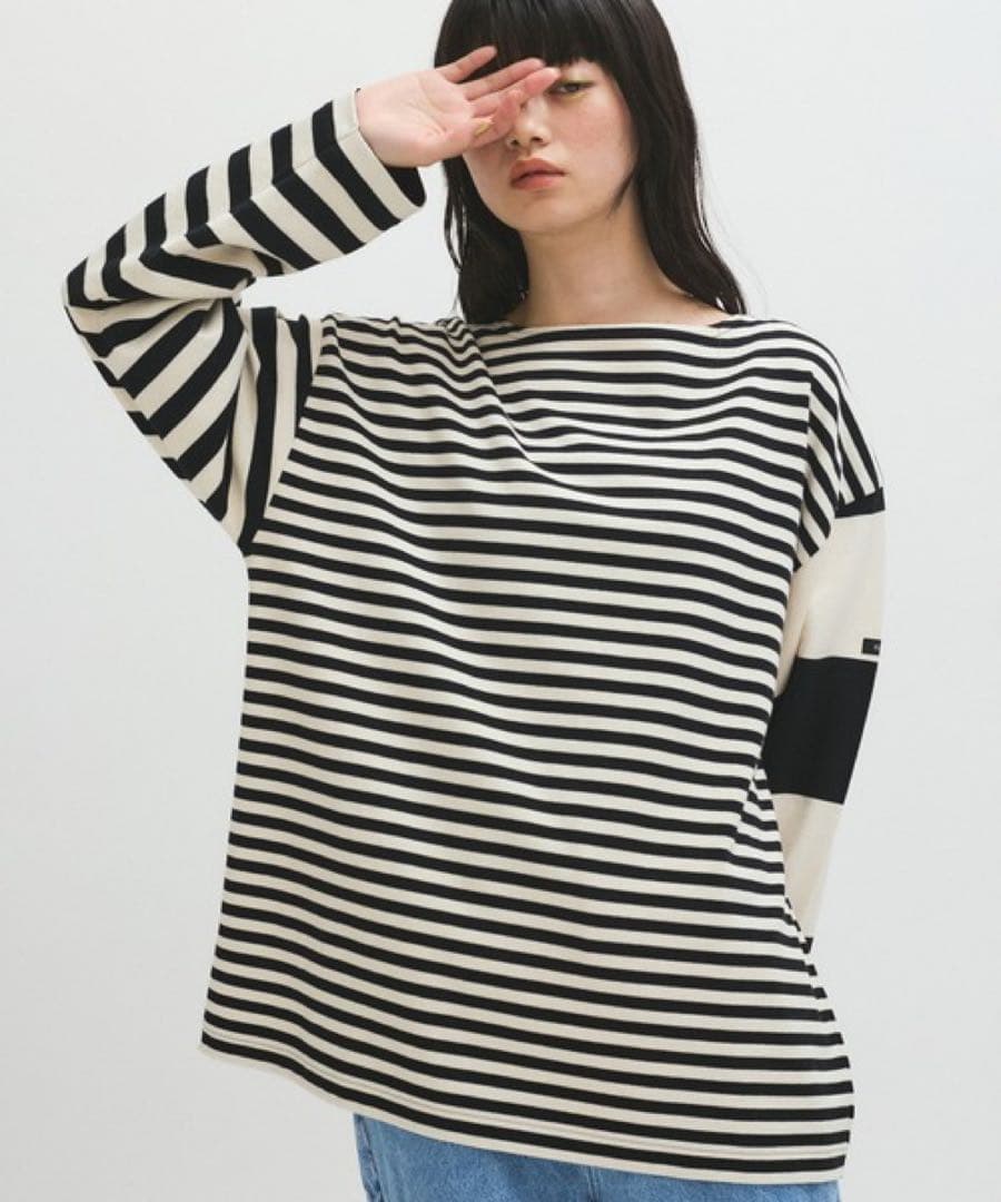 「G.F.G.S. for ADAM ET ROPE'」別注ボートネックボーダー