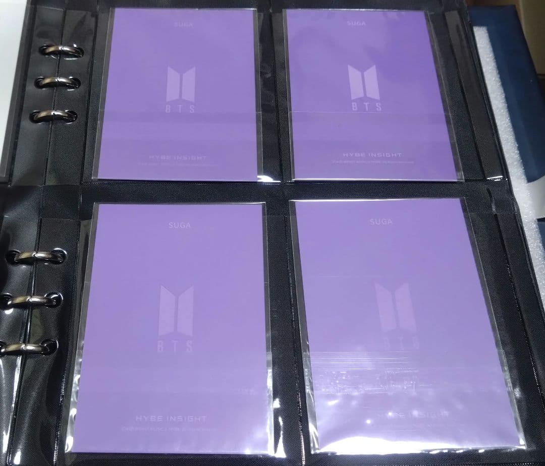 BTS SUGA ユンギ HYBE INSIGHT 限定 ピンバッジ付属トレカ