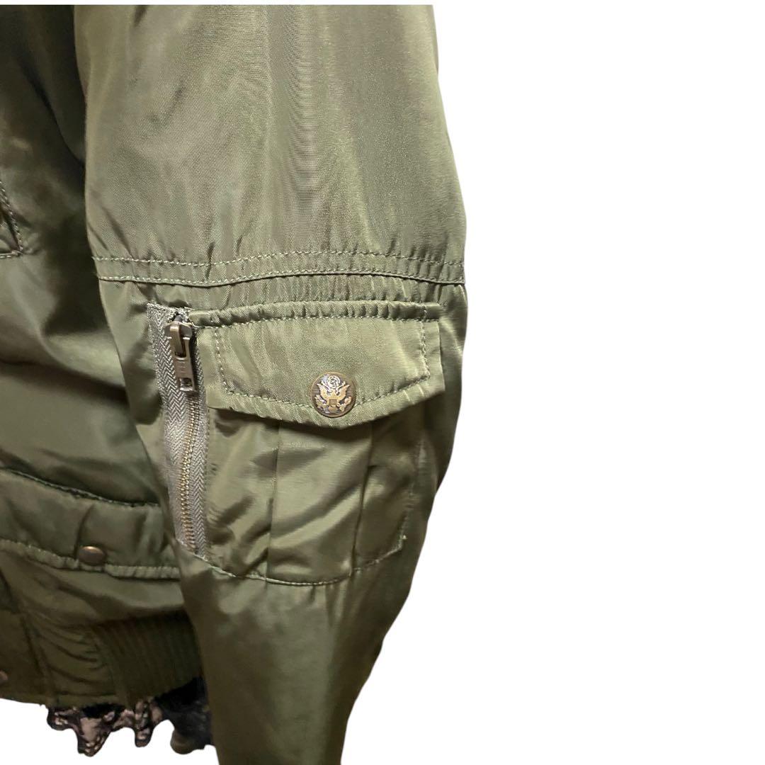 Y2K ファー ミリタリージャケット 平成ギャル archive お兄系