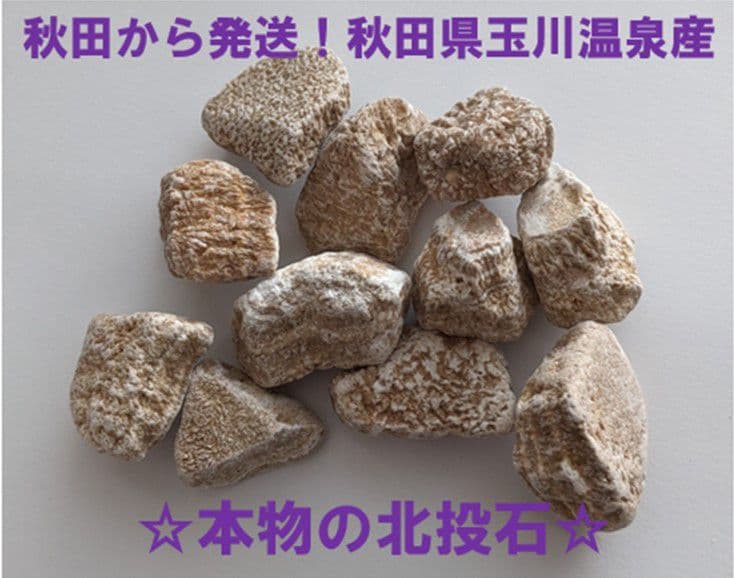 ★秋田発『北投石』５２グラム 100%本物!! 秋田玉川温泉産✨年末年始セール✨