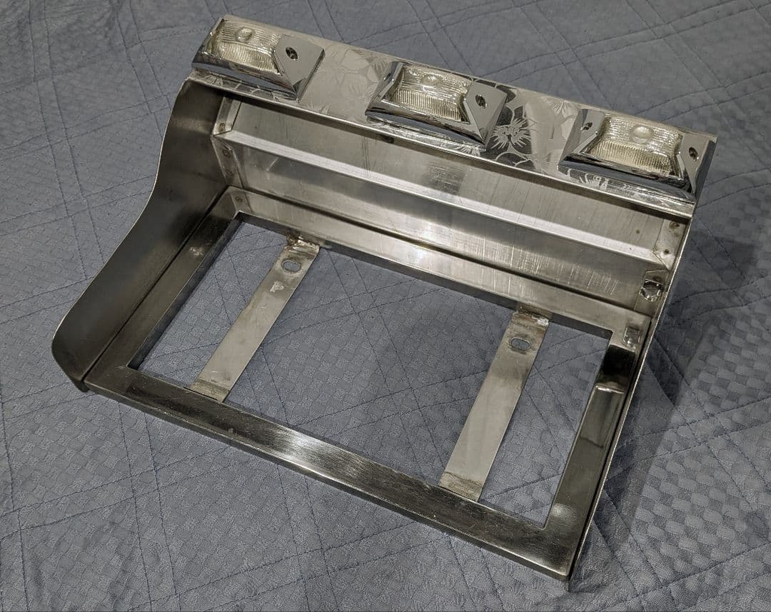 デコトラ 中型ナンバー枠 ブーゲン 当時物