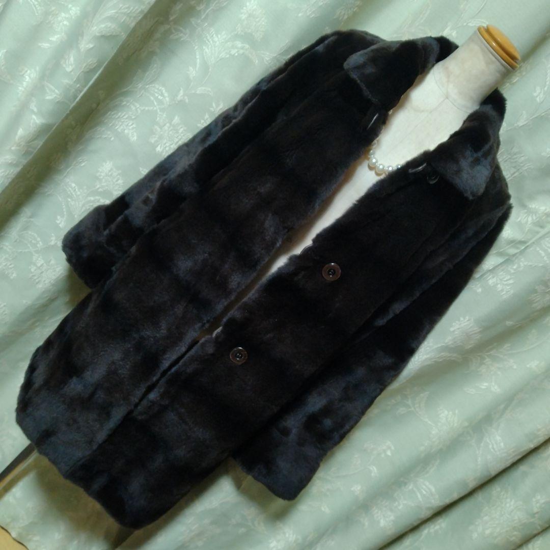 ウィーゼルミンク✩リバーシブル✩ファーコート✩ハイグレードファー