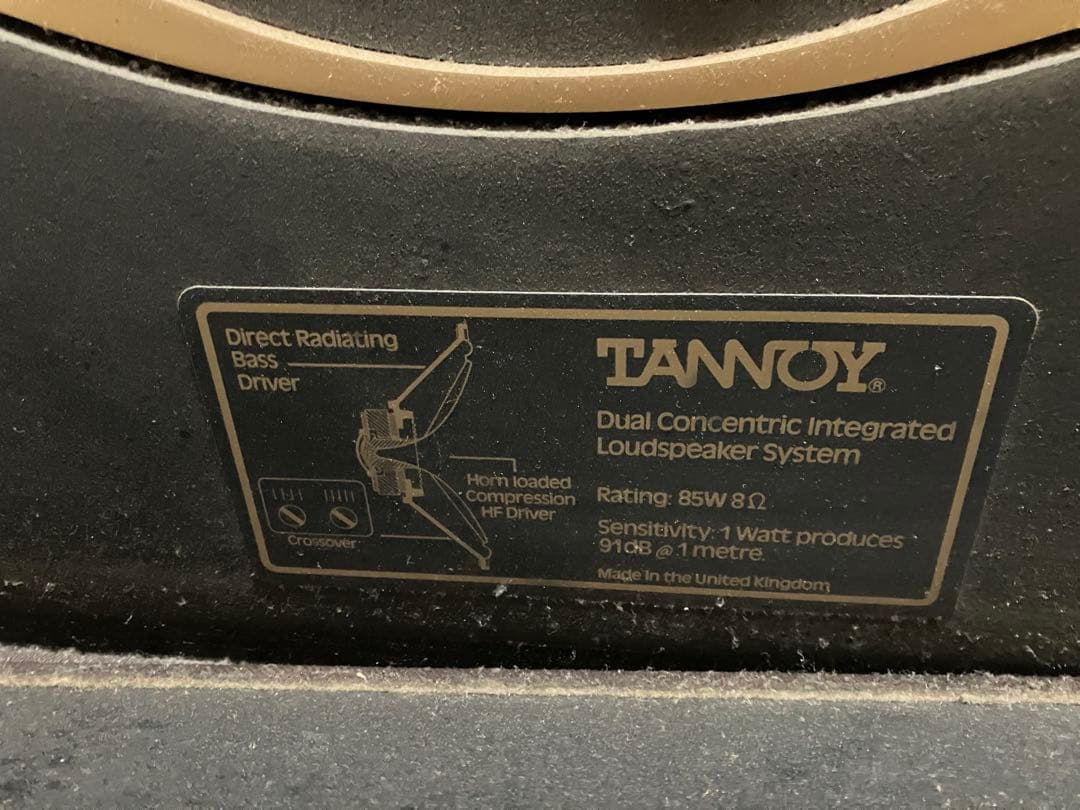 □ TANNOY タンノイ ペアスピーカー