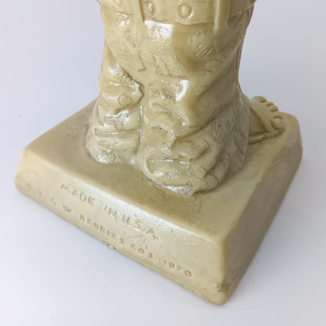 ①70's メッセージドール PEACE ピースマーク シリースカルプス