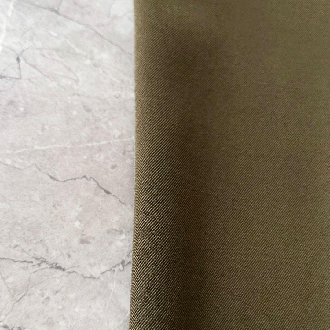 ATON BACK SATIN BASIC PANTS スラックス サイズL 6