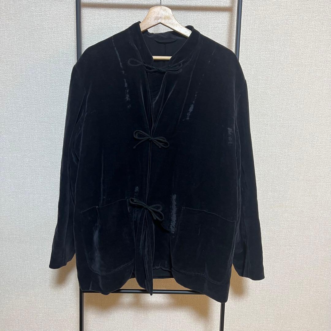 comoli コモリ19aw 別珍チャイナスタンドカラージャケット