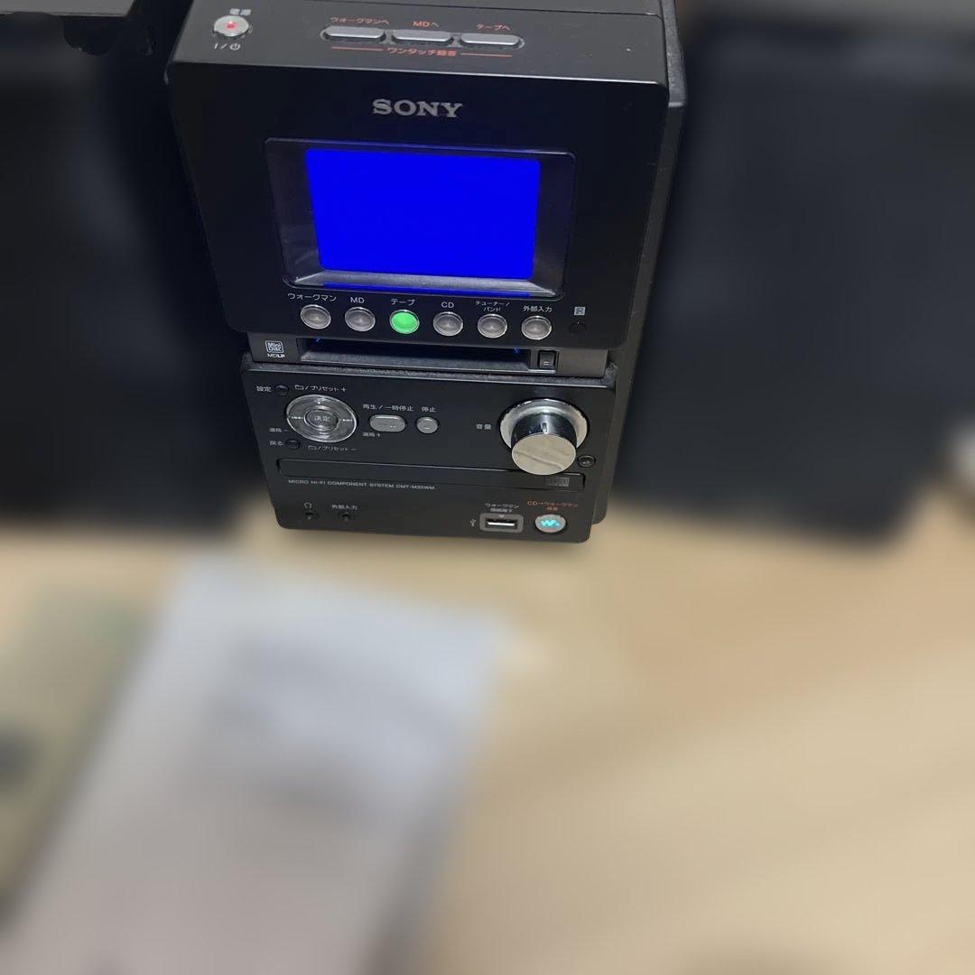ソニー　マイクロハイファイコンポーネントネントシステム　CMT-M35WM