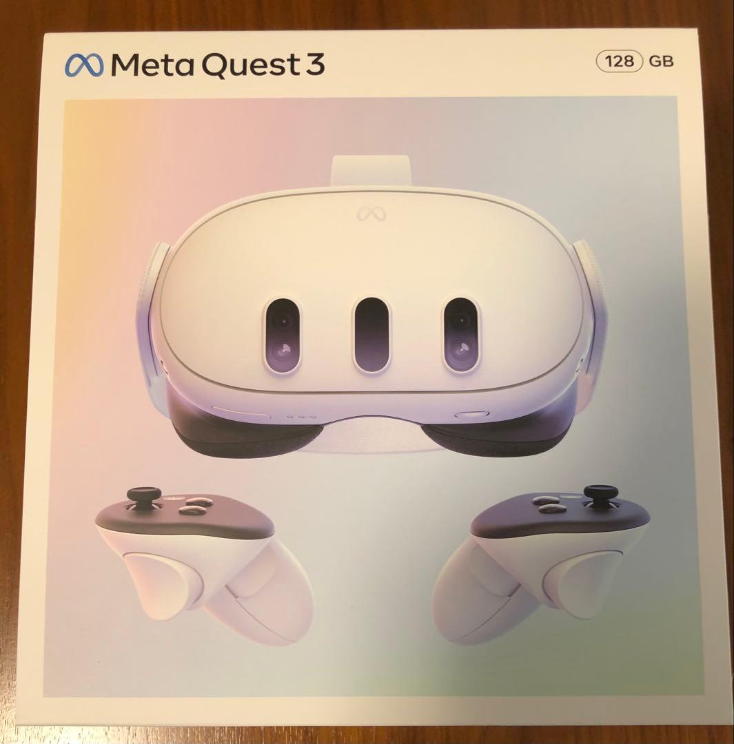  Quest 3 128GB VRヘッドセット メタクエスト3