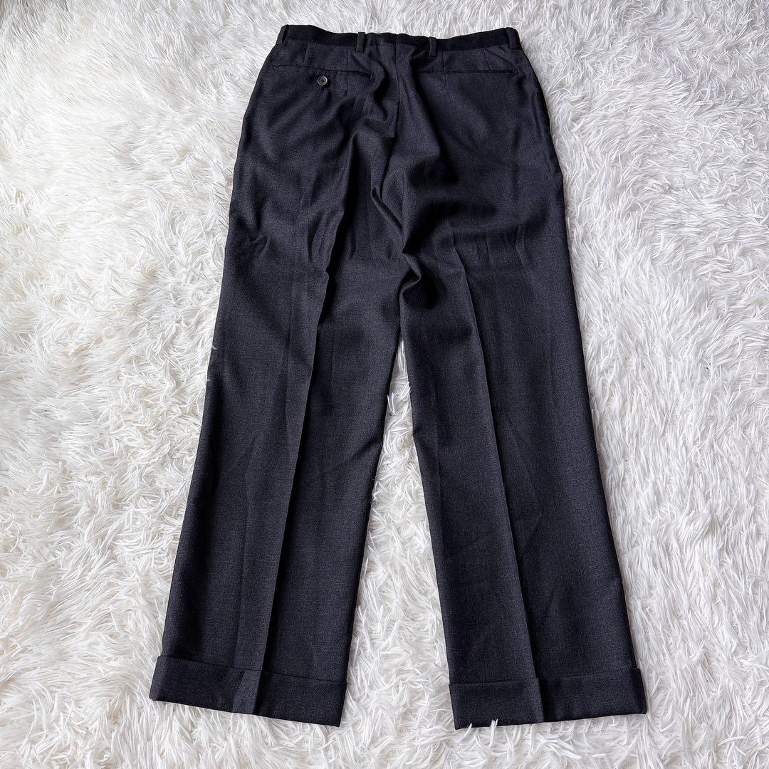 美品 ロロピアーナ エディフィス スーツ セットアップ グレー 高級生地 44