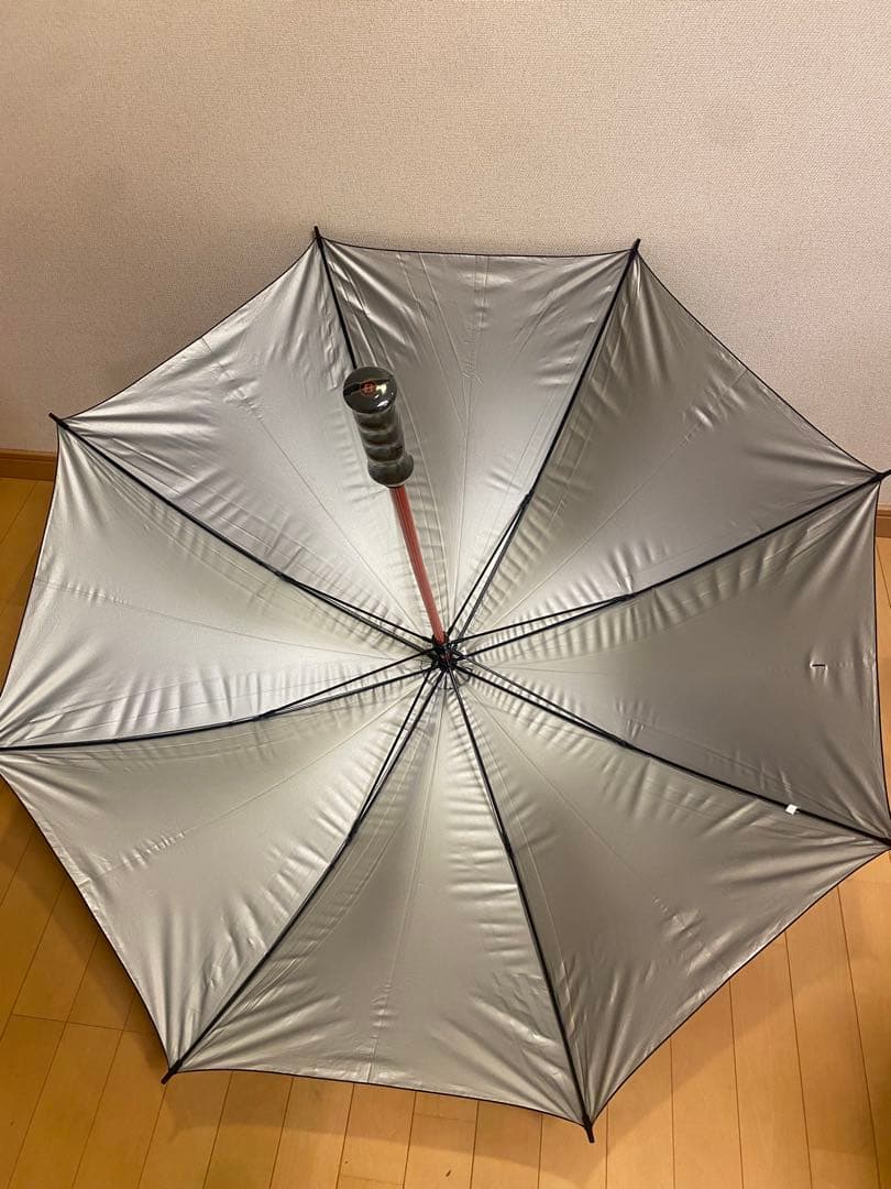 BRIEFING ゴルフ用傘 大きめ 黒/赤