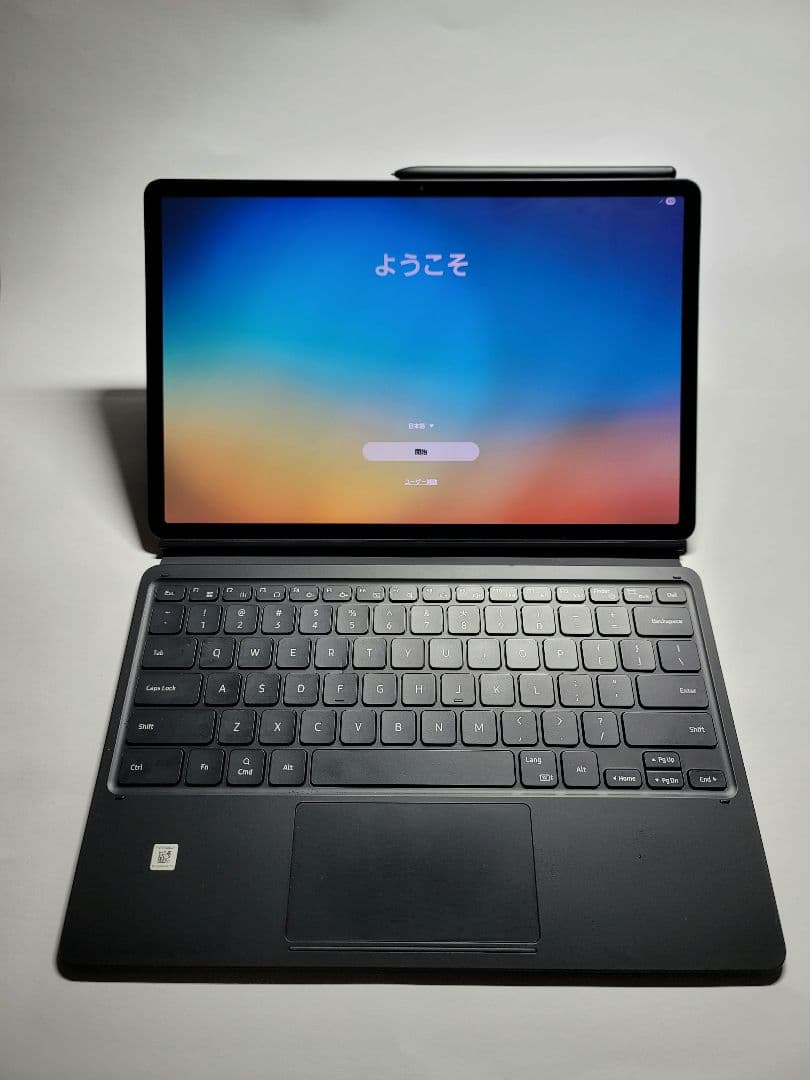Galaxy Tab S8+& 純正Book Cover Keyboardセット