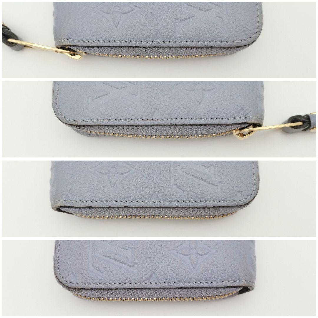 ✨極上美品✨希少色 ルイヴィトン アンプラント ジッピーウォレット リラ ブルー
