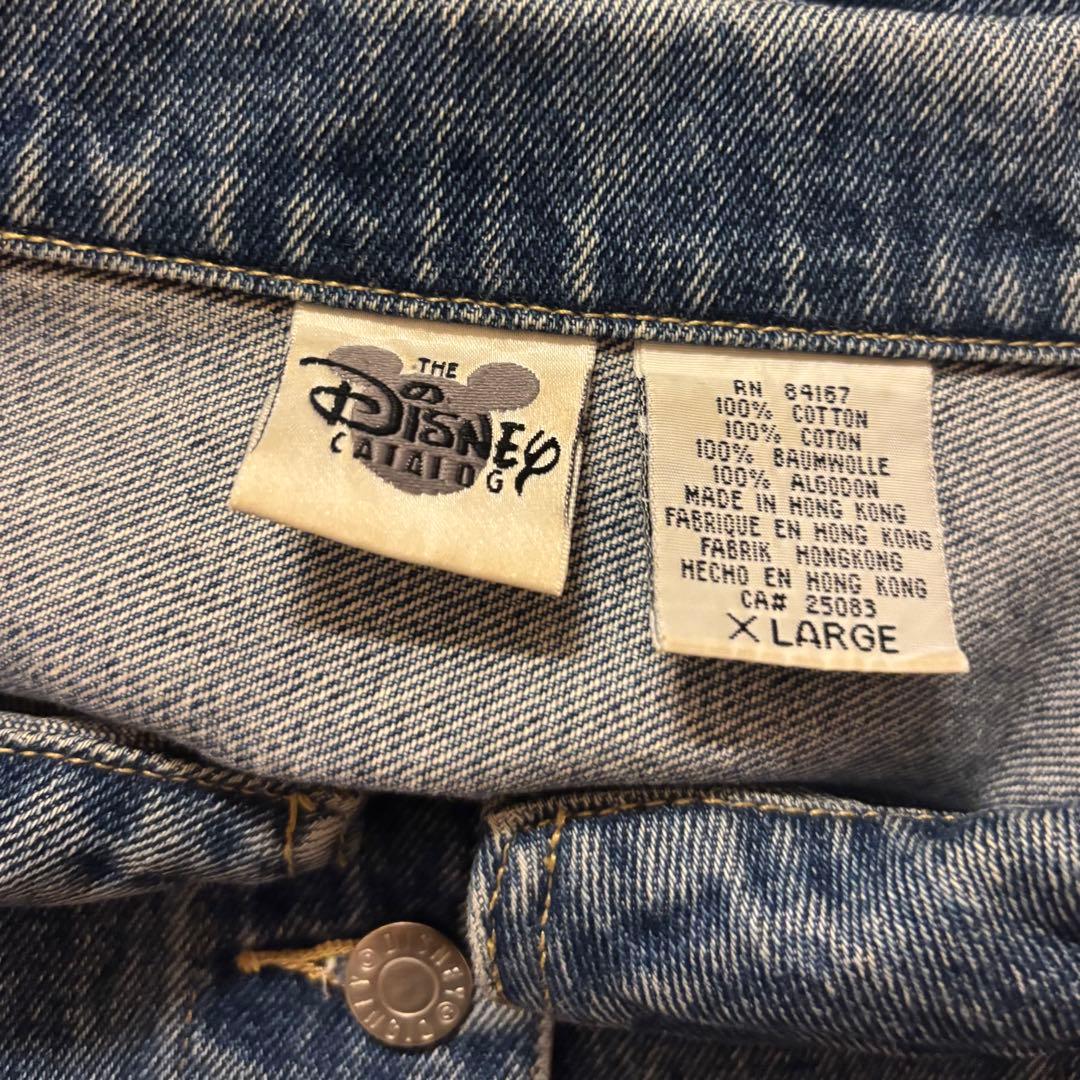 90s disney villains ヴィランズ　デニムジャケット