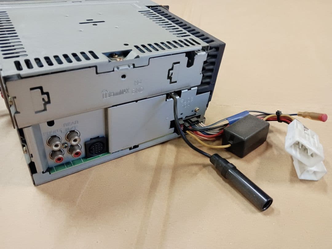 希少 KENWOOD DPX-6200M MD&CDデッキ 2DIN 現状