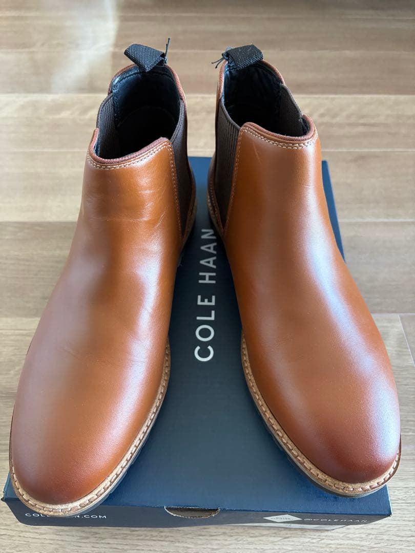 COLE HAAN 防水 サイドゴアブーツ ブラウン
