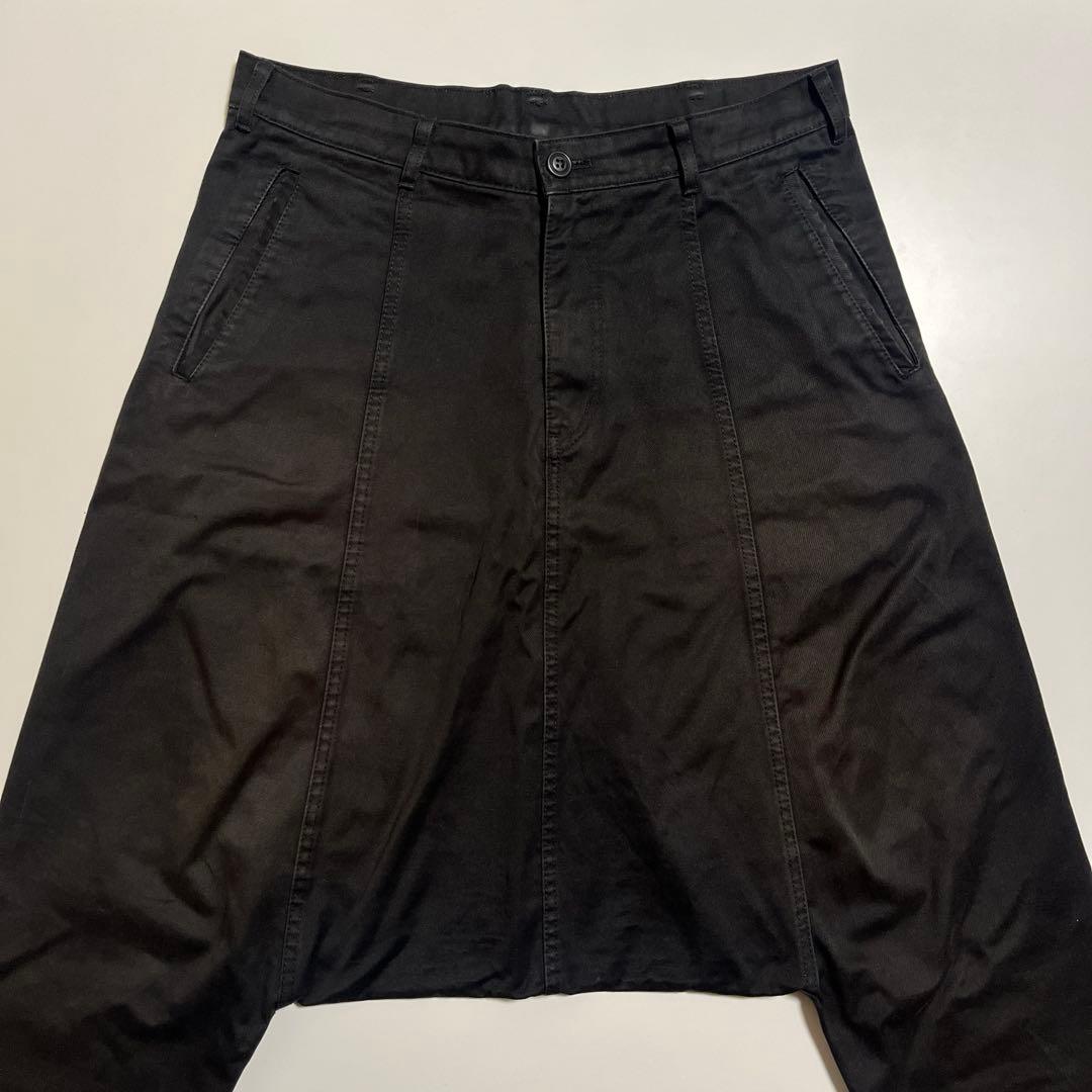 BLACK COMME des GARÇONS サルエルパンツ ブラック L