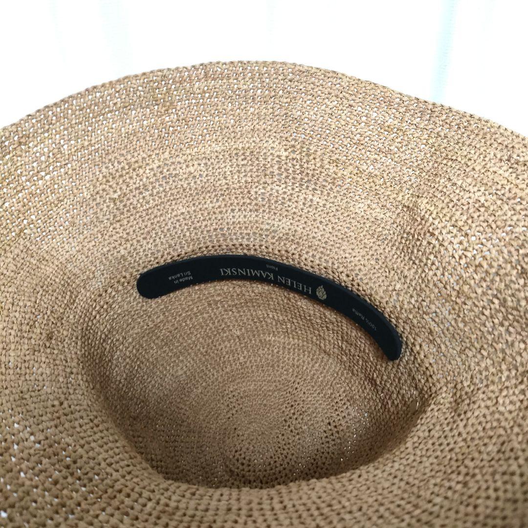 【美品】ヘレンカミンスキー ラフィアハット 麦わら帽子 プロヴァンス12