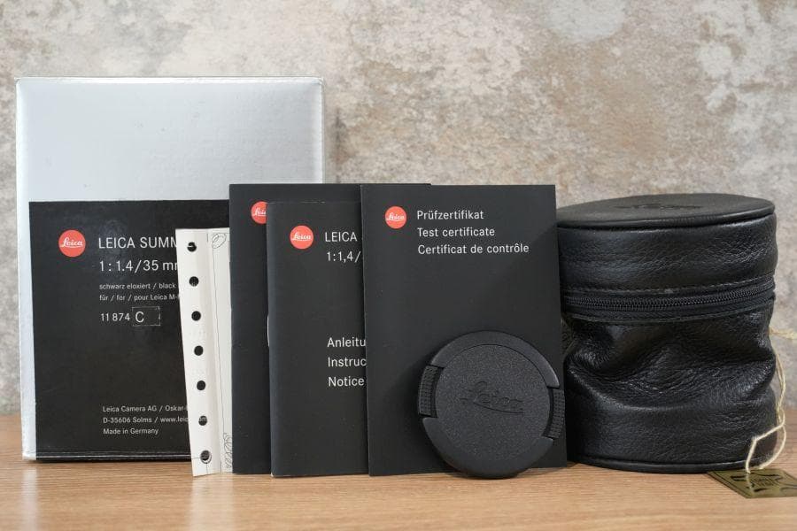 レンズ(単焦点) Summilux M35mm f1.4 ASPH. Pre Fle 6bit