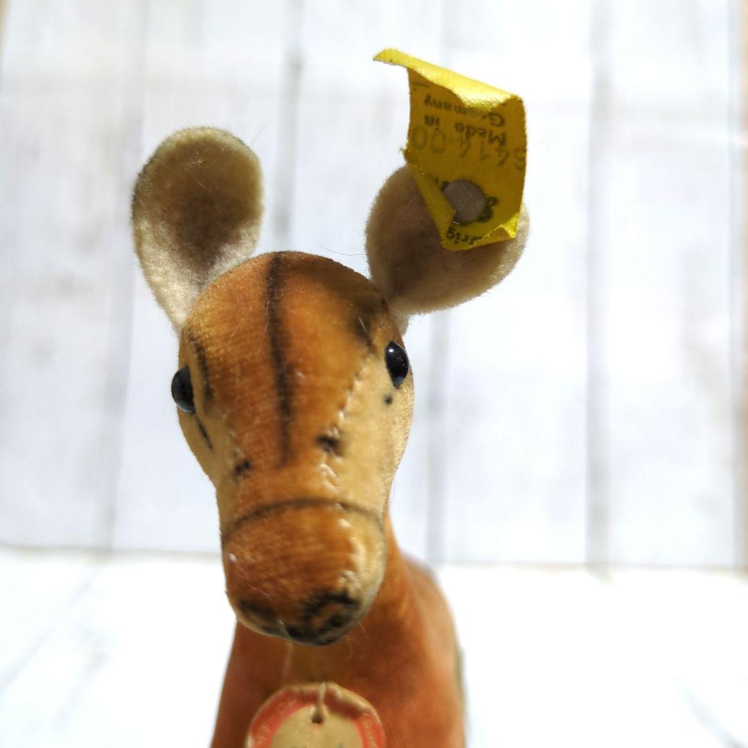 「ゆか様用2点」シュタイフ オカピ&キリン ヴィンテージ Steiff ドイツ