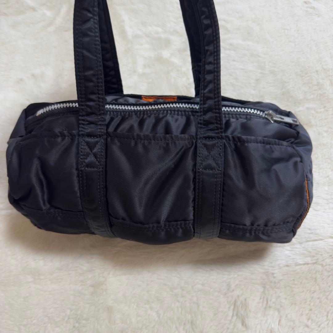 人気美品ポーター　タンカー　ダッフルバッグ　ブラック　肩がけ