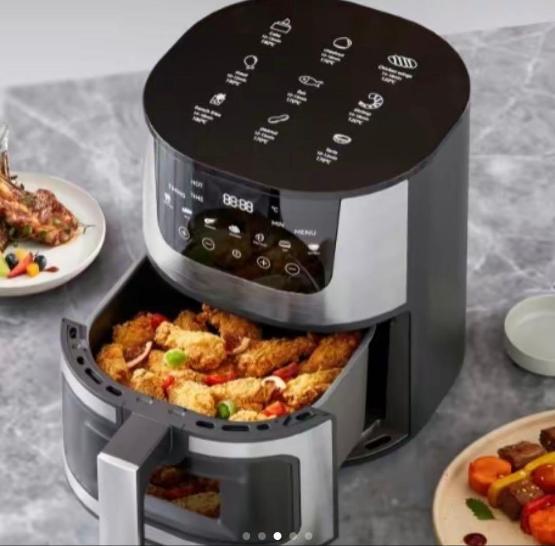 エアフライヤー 大容量 2400W