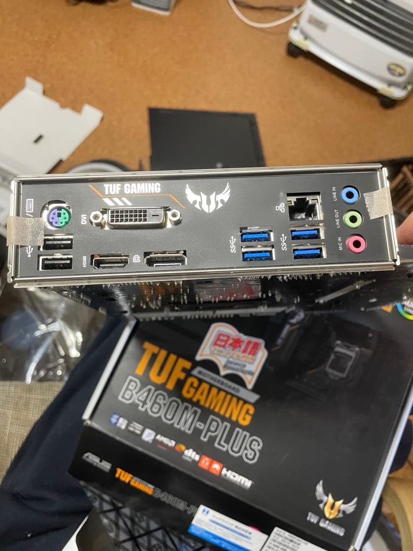 マザーボード TUF Gaming B460M-PLUS +core i5 10400