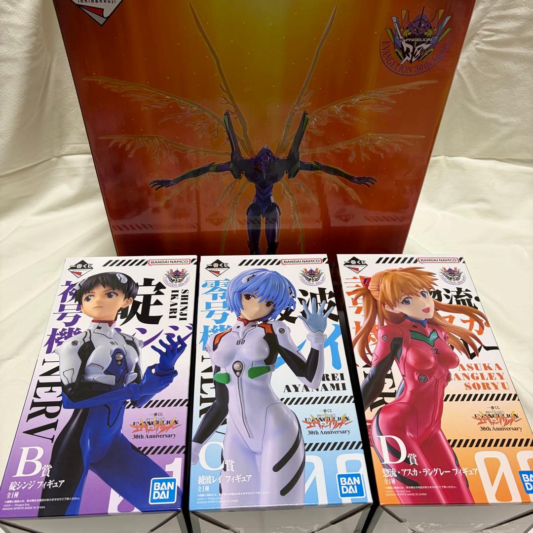 一番くじ エヴァ A B C D賞 セット