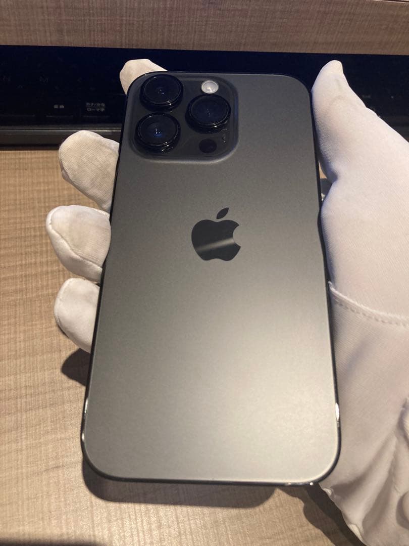 傷無し美品！Apple iPhone 14 Pro 128GB スペースブラック