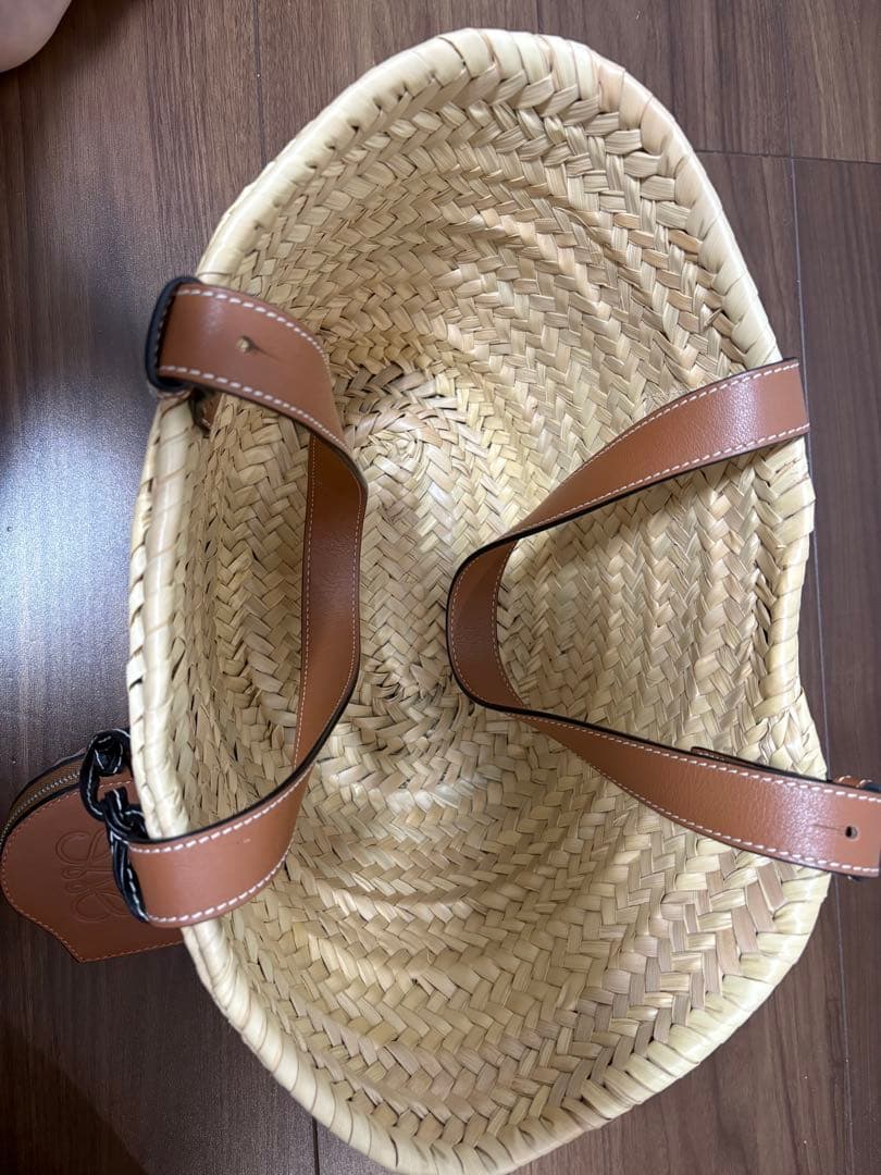 LOEWE かごバッグ シェルポーチ付き