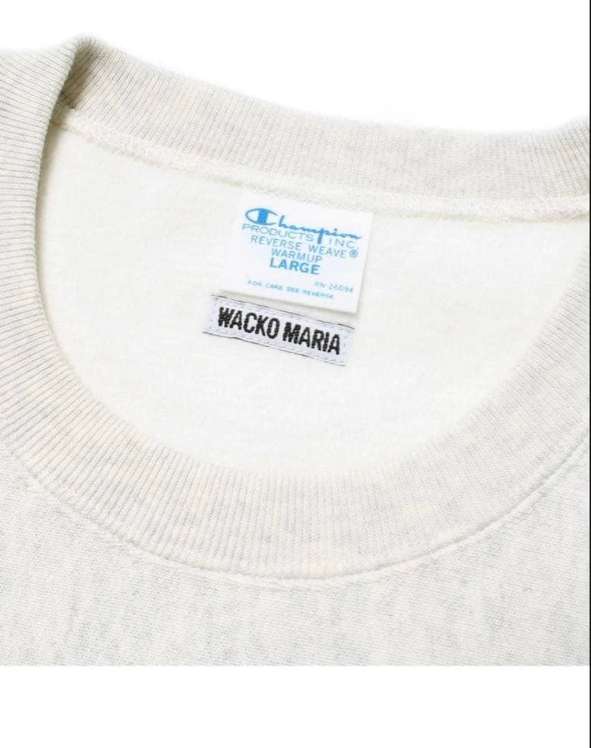 み*く様 WACKO MARIA Champion スウェット L