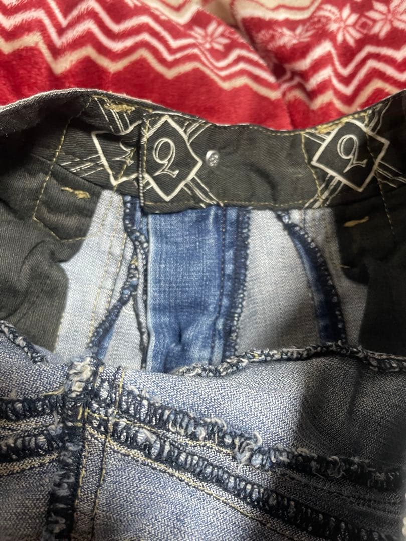 PPFM デザインポケットデニム Y2K グランジ