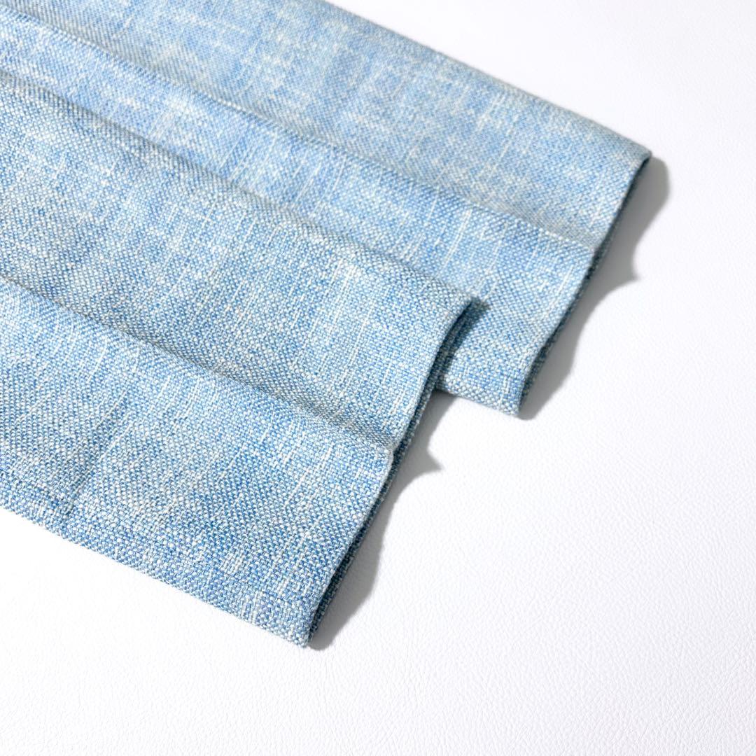 3175y美品 ドゥロワー 24SSナナコギャザーコットンツイードパンツ 春色♡