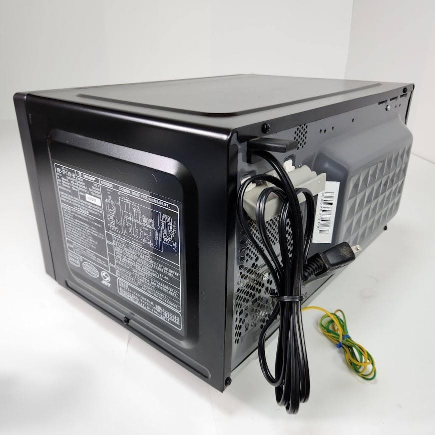 SHARP RE-TF17S-B フラットテーブル電子レンジ ブラック 2020