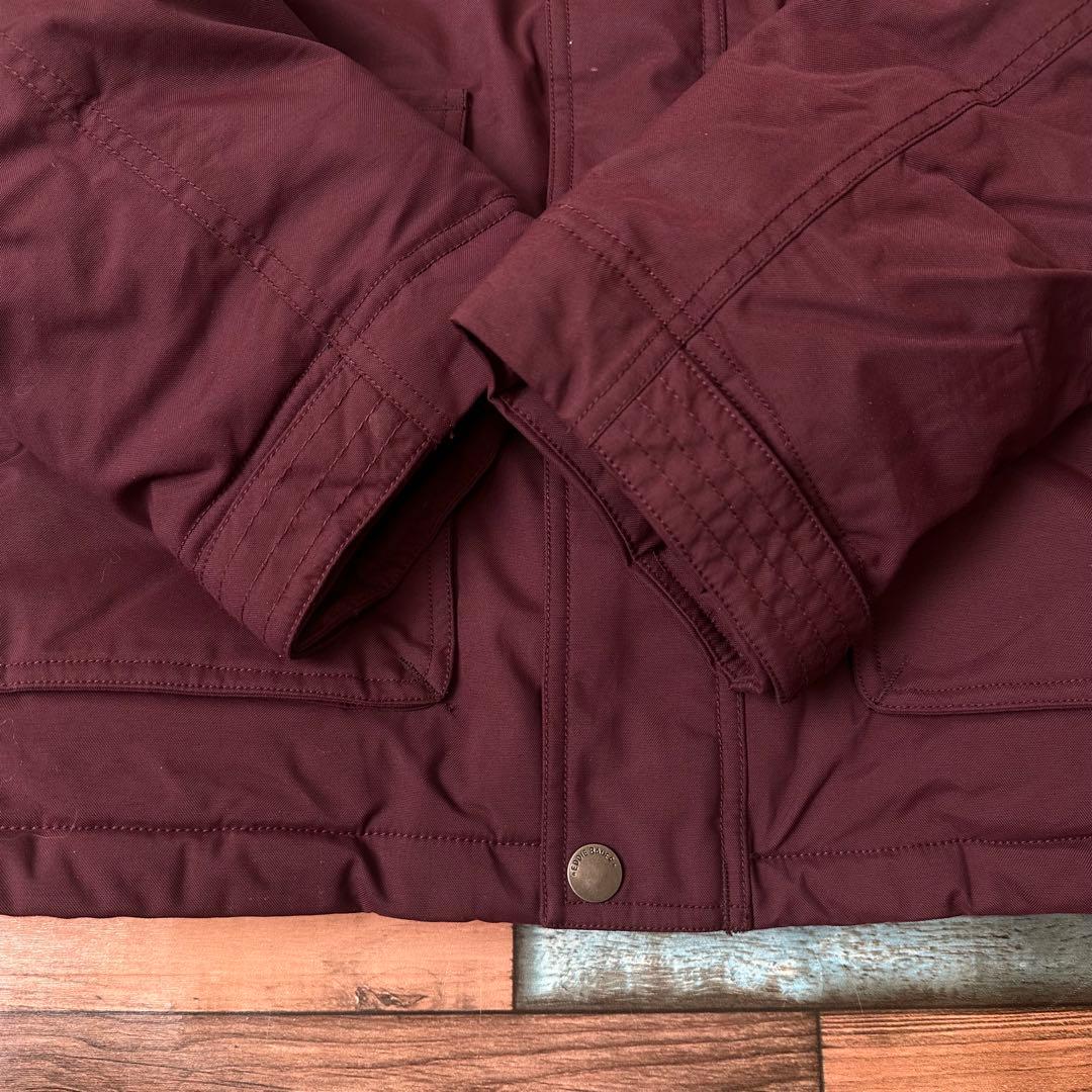 し*う様 極美品　エディーバウアー　刺繍ロゴ　メンズ　ダウンジャケット　サイズL