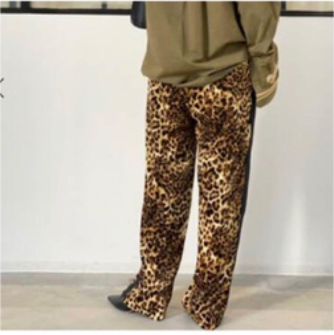 L'Appartement レオパードパンツ